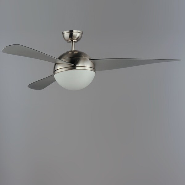 Cupola 52 Nickel Fan 2-Light LED